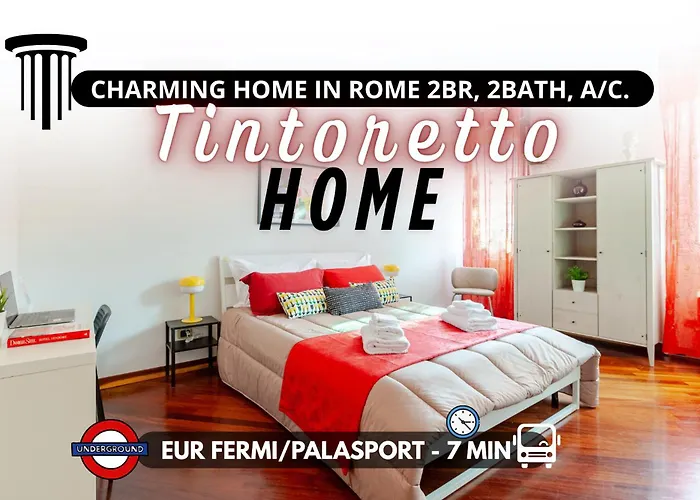 Modern & Cozy Apartment In Rome, 2Br, Wifi Ac